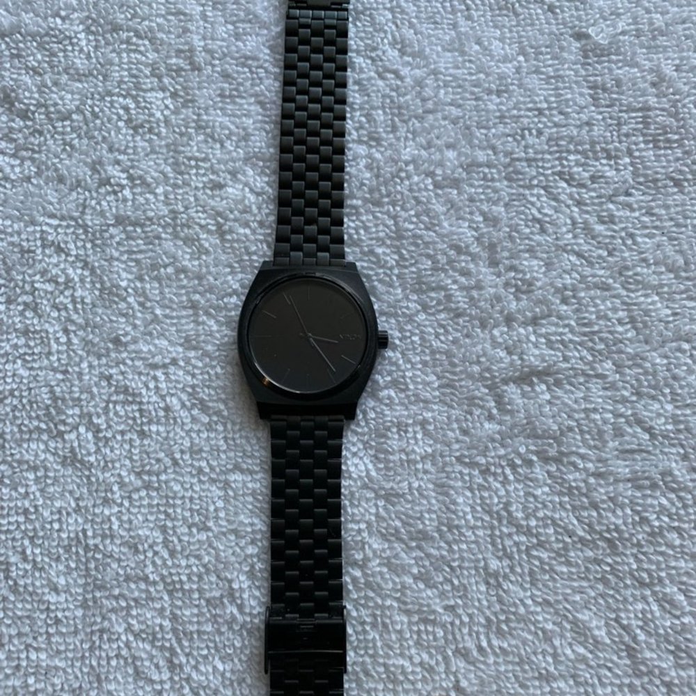 NIXON Time Teller Black on Black